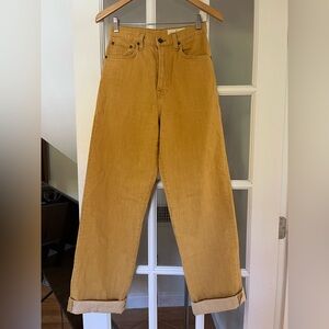 SOLD!*** + Willie Size 26 CATHERINE High Rise High Waist Denim Jeans wheat color